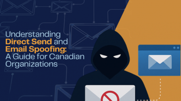 A suspicious individual sending malicious emails in attempt to spoof individuals